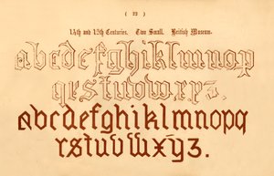 Séculos 14 e 15. Dois pequenos. Museu Britânico, 1862 de Unbekannt