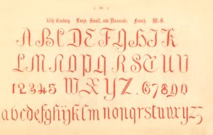 Século XVI. Grande, Pequeno e Numerais. Francês. MS., 1862 de Unbekannt