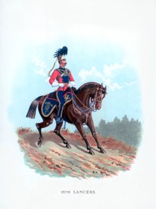 16o Lancers, 1890 de Unbekannt