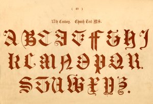 Século XVII. Texto da Igreja MS., 1862 de Unbekannt