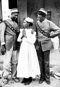 19369N HAITI Polícia haitiana antes da ocupação americana em 1917 de Unbekannt