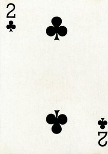 2 de clubes de um baralho de cartas de baralho Goodall & Son Ltd., c1940 de Unbekannt
