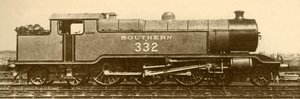 4-6-4 Motor de tanque do Báltico, Southern Railway, 1930. de Unbekannt