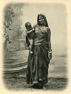 Uma mulher Begger. de Unbekannt