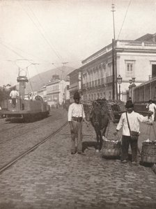 A Botafogo street scene, Rio, 1914 de Unbekannt