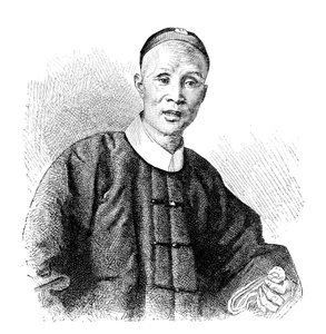 Um sábio chinês, c1890 de Unbekannt