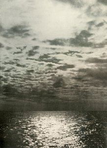 Um efeito de nuvem antes que o mar congelasse, c1908, 1909 de Unbekannt