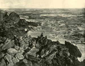 Uma cena da costa em Warrnambool, 1901. de Unbekannt