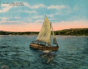 Um bumboat cubano, Havana, c1920 de Unbekannt