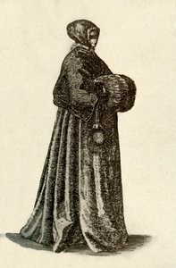 Uma senhora holandesa em trajes ao ar livre, 1640, 1937. de Unbekannt