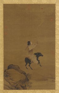 Um imortal feminino em um animal suíno, 1368-1644. de Unbekannt