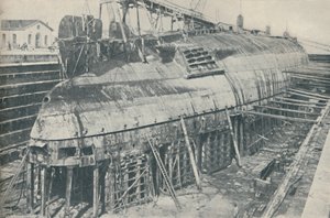 Uma grande façanha parcialmente realizada. O Leonardo da Vinci descansando em doca seca, 1936 de Unbekannt