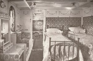 Uma casa rolando profundamente. A bordo de um Royal Mail., 1914 de Unbekannt