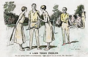 Um problema do tênis de gramado, 1923 de Unbekannt