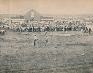 Uma Reunião em Massa em Bulawayo, c1900. de Unbekannt