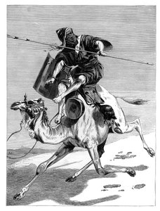 Um guerreiro mouro, c1890 de Unbekannt