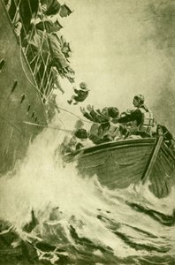 Um resgate no mar, c1930. de Unbekannt