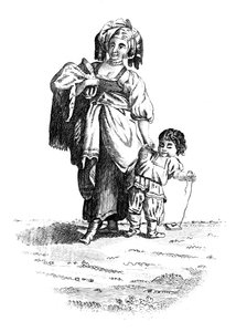 Uma mulher russa, século XIX de Unbekannt