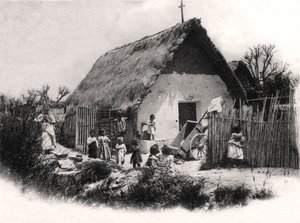 Um barraco sul-americano, c1900s de Unbekannt