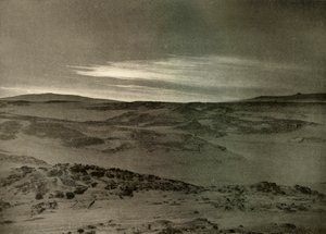 A View North, Towards The Dying Sun, em março de c08, 1909. de Unbekannt