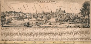 Uma vista da cidade de York, c1770s. de Unbekannt