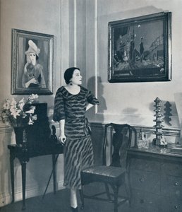 Um canto na casa de Lady Jowitt, 1934 de Unbekannt