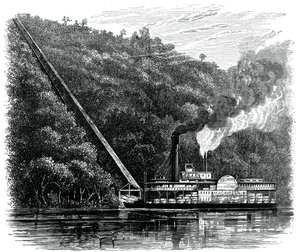 Uma rampa de algodão, Estados Unidos, c1880 de Unbekannt
