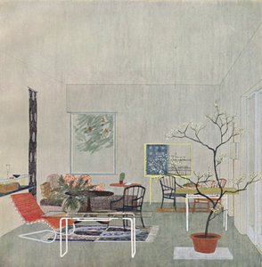 Um design para um Gartenraum de Georg Steinklammer de Viena, 1935 de Unbekannt