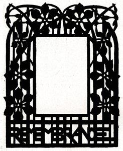 Um design para uma moldura intitulada Margery Daw, 1898 de Unbekannt