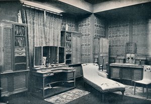 Um camarim de Georges de Feure 18681943, 1900 de Unbekannt