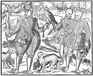 Um falcoeiro, 1611 de Unbekannt
