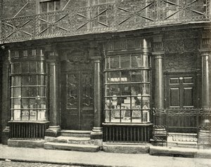 Uma boa loja em Artillery Row, Houndsditch, Londres, da segunda metade do século XVIII, de Unbekannt