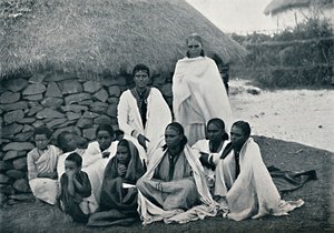 Um grupo de abissínios, 1912 de Unbekannt
