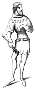 Um arauto, século XIV 1849 de Unbekannt