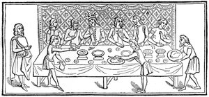 Um rei no jantar, 1910 de Unbekannt