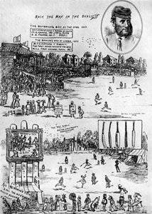 Uma lembrança de James Southertons beneficia partida de críquete, século 1912 de Unbekannt