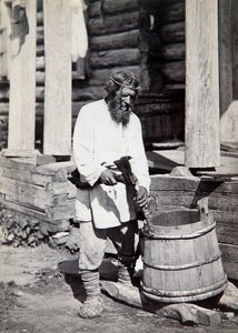 Um camponês, década de 1890 de Unbekannt