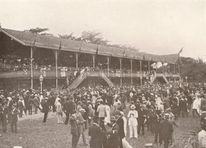 Parte do recinto do Hipódromo do Derby Club, 1914 de Unbekannt