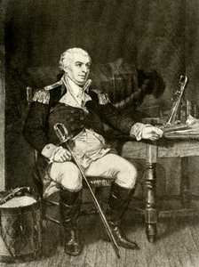 Um retrato do comodoro Barry da Marinha dos Estados Unidos, c1780, 1937. de Unbekannt