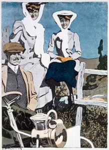 Uma cópia da revista alemã Simplicissimus, 10 de junho de 1907 de Unbekannt