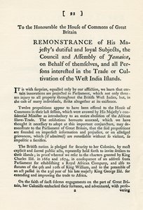 Uma crítica ao assunto do comércio de escravos, 1789 1965 de Unbekannt