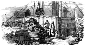 Um barco a vapor no Volga, Rússia, c1890 de Unbekannt