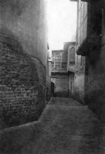 Uma rua em Bagdá, 1918 de Unbekannt
