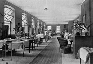 Uma ala do Hospital Guys, Southwark, Londres, 1904 de Unbekannt