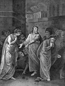 Uma mulher acusada de adultério, 1813 de Unbekannt