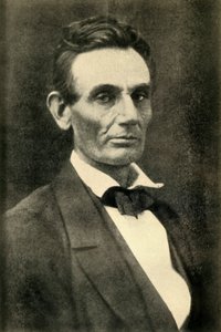 Abraham Lincoln, 1858, 1930. de Unbekannt