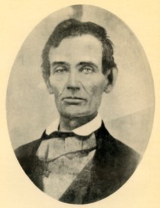 Abraham Lincoln, 1858, 1930. de Unbekannt