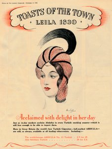 Aclamado com prazer em seus dias, Toasts of the Town - Leila 1830, 1940 de Unbekannt
