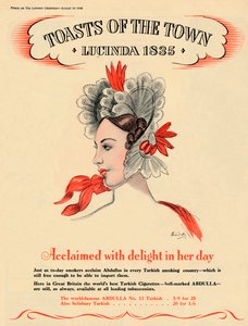 Aclamado com prazer em seus dias, Brindes da Cidade - Lucinda 1835, 1940 de Unbekannt