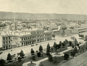 Adelaide, da Post Office Tower, 1901. de Unbekannt